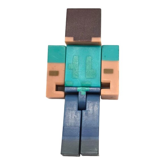 Mattel 2017 Minecraft Action Figure Lot of 5 Zombie Flower Girl Witch Steve Alex - Picture 12 of 16